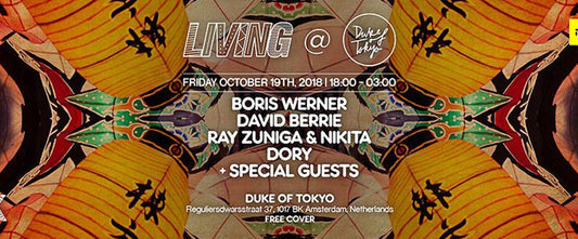 AMSTERDAM - LIVING at Duke of Tokyo - ADE 2018