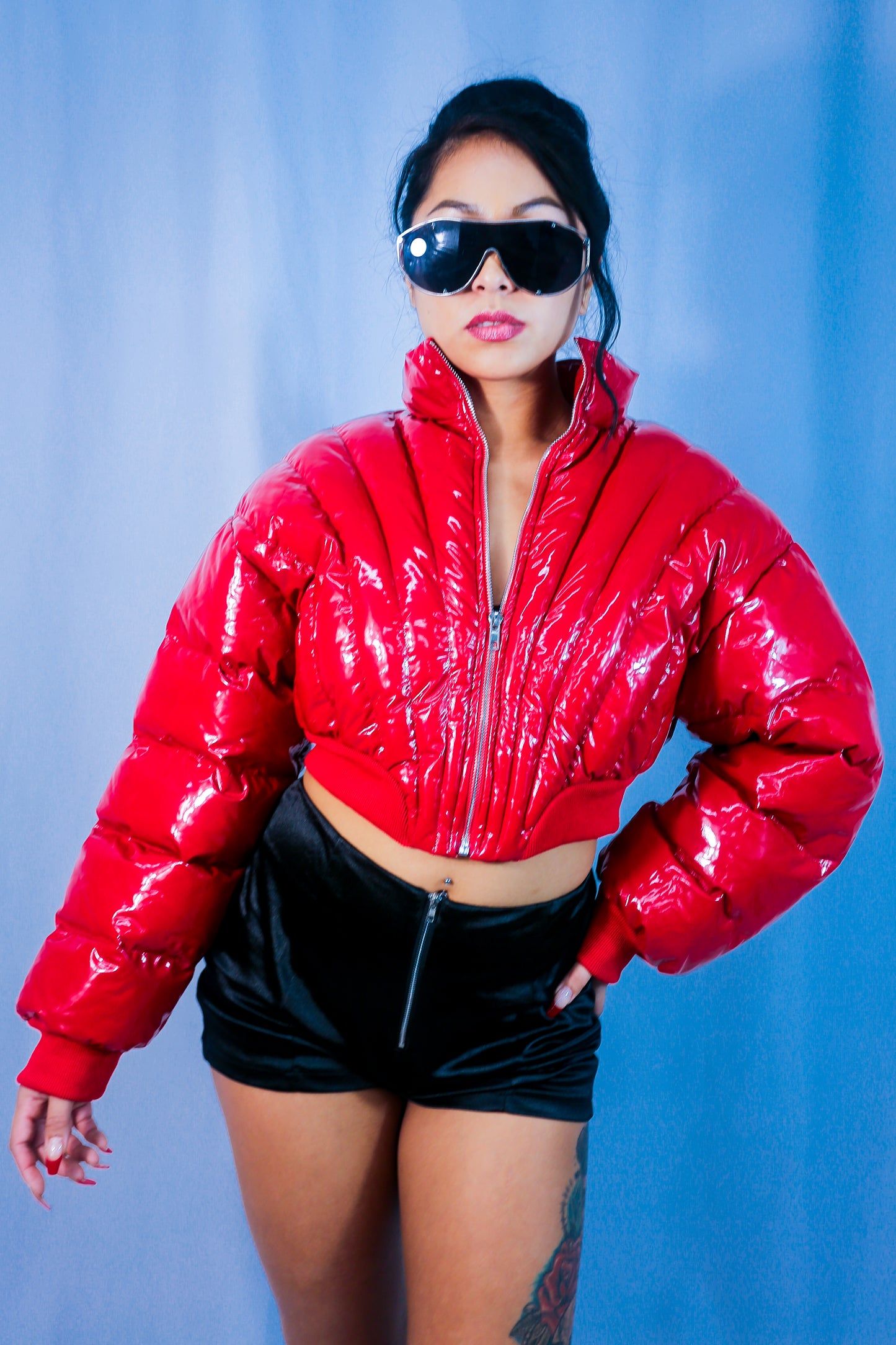 Supernova Bomber Jacket - Red
