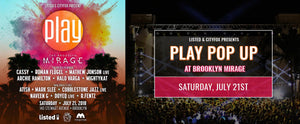 A Line Called K - NYC Pop Up - Listed & Cityfox PLAY: Cassy, Roman Flügel, Atish & More at Brooklyn Mirage