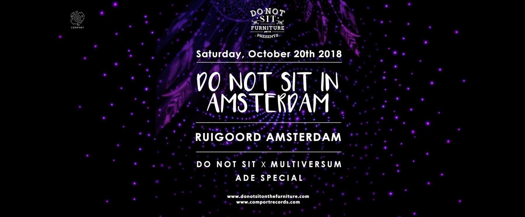 AMSTERDAM - Do Not Sit X Multiversum at ADE Festival