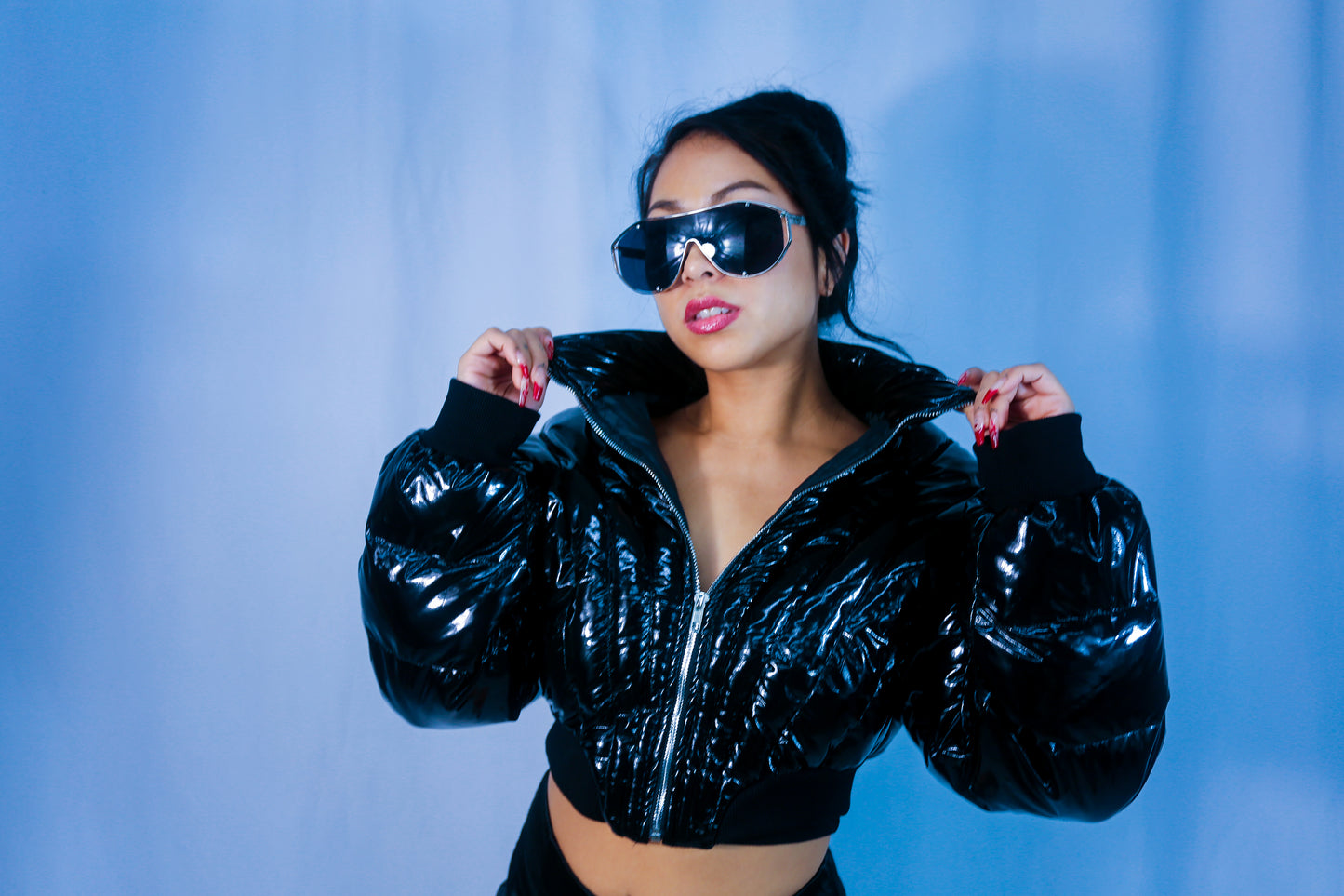 Supernova Bomber Jacket - Black