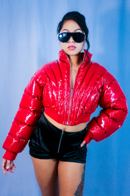 Supernova Bomber Jacket - Red