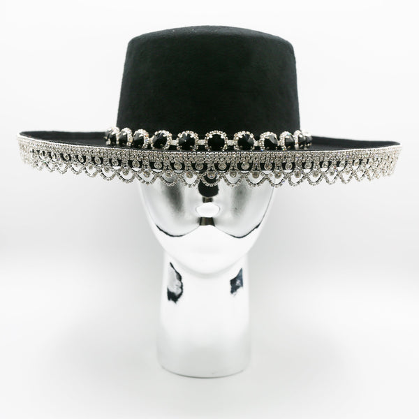 Amelie Crystal Fringe Hat
