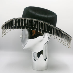 Glam Rodeo Cowgirl Hat - Black